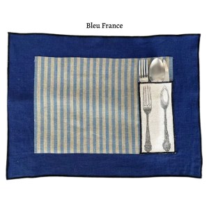 Set de table bleu France9